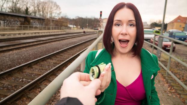 Public Agent: Creampie For UK Student – Belle Ohara