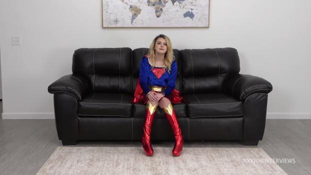 XXX Job Interviews – Dez Hansen interviews as Spectacular Girl Super Hero